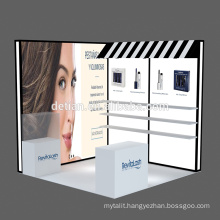 Detian Offer beauty exhibition booth portable exhibition stand trade show equipment